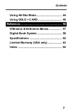 Preview for 3 page of Franklin IC-110 User Manual