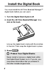 Предварительный просмотр 6 страницы Franklin IC-110 User Manual