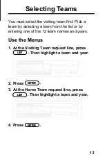 Preview for 13 page of Franklin IC-110 User Manual