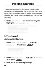 Preview for 18 page of Franklin IC-110 User Manual