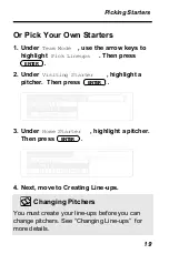 Preview for 19 page of Franklin IC-110 User Manual