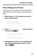 Preview for 37 page of Franklin IC-110 User Manual