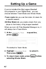 Preview for 42 page of Franklin IC-110 User Manual