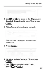 Preview for 53 page of Franklin IC-110 User Manual