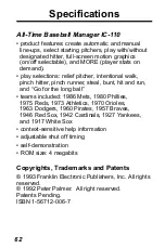 Preview for 62 page of Franklin IC-110 User Manual