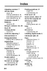 Preview for 64 page of Franklin IC-110 User Manual