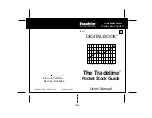 Preview for 1 page of Franklin IC-111 User Manual