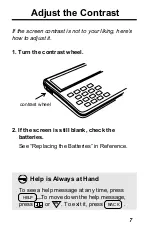 Preview for 8 page of Franklin IC-111 User Manual