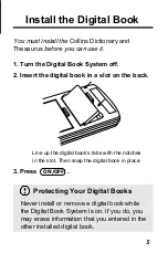 Предварительный просмотр 5 страницы Franklin IC-112 User Manual