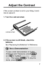 Предварительный просмотр 7 страницы Franklin IC-112 User Manual