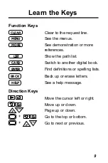 Предварительный просмотр 9 страницы Franklin IC-112 User Manual