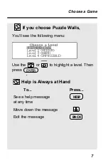 Preview for 8 page of Franklin IC-115 User Manual