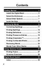 Preview for 3 page of Franklin IC-116 User Manual