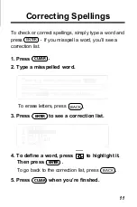 Preview for 12 page of Franklin IC-116 User Manual