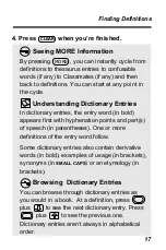 Preview for 18 page of Franklin IC-116 User Manual