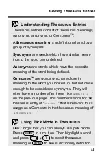 Preview for 20 page of Franklin IC-116 User Manual