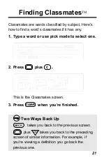 Preview for 22 page of Franklin IC-116 User Manual