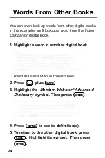 Preview for 25 page of Franklin IC-116 User Manual