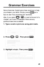 Preview for 30 page of Franklin IC-116 User Manual