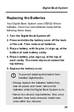 Preview for 36 page of Franklin IC-116 User Manual