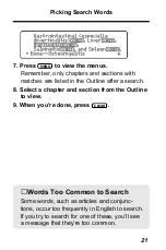 Preview for 22 page of Franklin IC-117 User Manual