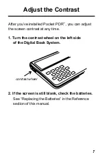 Preview for 8 page of Franklin IC-128 User Manual