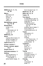 Preview for 37 page of Franklin IC-128 User Manual