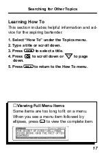 Preview for 17 page of Franklin IC-130 User Manual