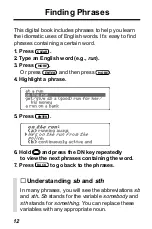 Preview for 13 page of Franklin IC-135 User Manual