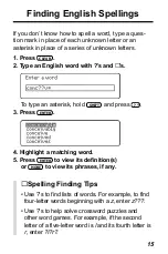 Preview for 16 page of Franklin IC-135 User Manual