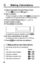 Preview for 39 page of Franklin IC-142 User Manual