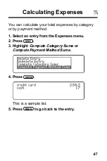 Preview for 48 page of Franklin IC-142 User Manual