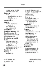 Preview for 63 page of Franklin IC-142 User Manual