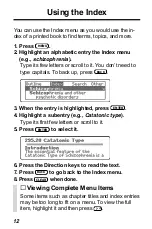 Preview for 13 page of Franklin IC-147 User Manual