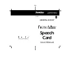 Franklin IC-157 User Manual preview