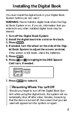 Preview for 6 page of Franklin IC-157 User Manual