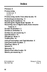 Preview for 17 page of Franklin IC-157 User Manual