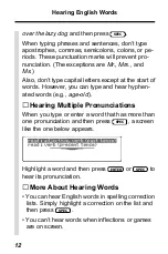 Preview for 13 page of Franklin IC-159 User Manual