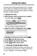 Предварительный просмотр 13 страницы Franklin IC-160 User Manual