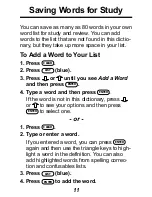 Preview for 11 page of Franklin KID-240 Speaking Homework Wiz User Manual