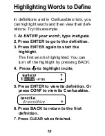 Preview for 11 page of Franklin LANGUAGE MASTER DMQ-210 User Manual