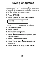 Preview for 16 page of Franklin LANGUAGE MASTER DMQ-210 User Manual