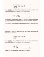 Preview for 10 page of Franklin Language Master LM-2015 User Manual