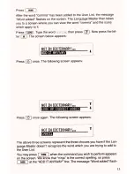 Preview for 16 page of Franklin Language Master LM-2015 User Manual