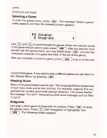 Preview for 30 page of Franklin Language Master LM-2015 User Manual