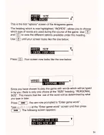 Preview for 31 page of Franklin Language Master LM-2015 User Manual