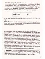 Preview for 32 page of Franklin Language Master LM-2015 User Manual