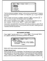 Preview for 5 page of Franklin Language Master LM-6000 User Manual