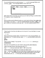 Preview for 8 page of Franklin Language Master LM-6000 User Manual