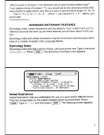 Preview for 11 page of Franklin Language Master LM-6000 User Manual